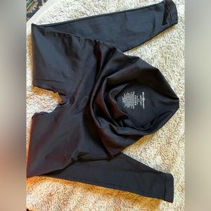 BELLY BANDIT Mother Tucker Postpartum Compression Leggings Black Sz Small